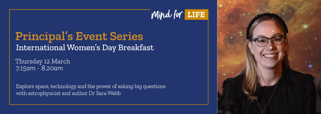 Principal’s Event Series – International Women’s Day Breakfast
